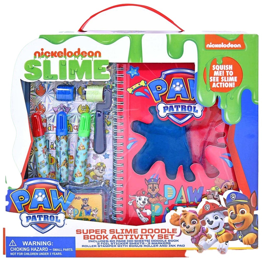 Paw Patrol Arts and Crafts Activity Gifts Sticker Book Drawing Sketchbook Stamp